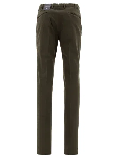 Incotex Pattern 30 Trousers Green