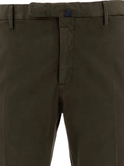 Incotex Pattern 30 Trousers Green