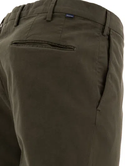 Incotex Pattern 30 Trousers Green