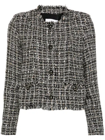 IRO IRO BOUCLÉ-DESIGN JACKET 