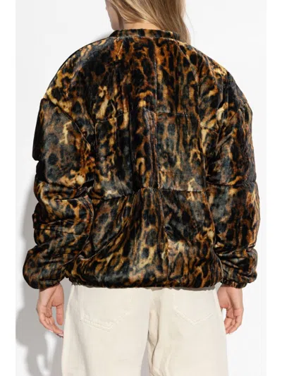 Isabel Marant Delima Leopard-print Bomber Jacket