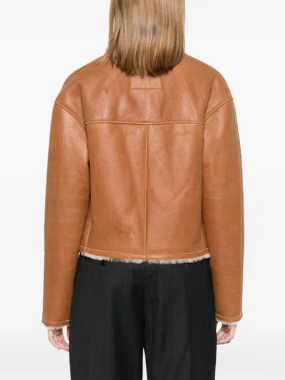 Isabel Marant Eriana Shearling Cropped Jacket
