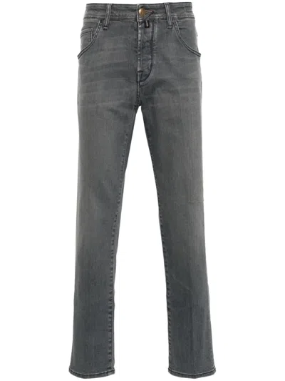 Jacob Cohen Scott Mid-rise Slim-fit Jeans