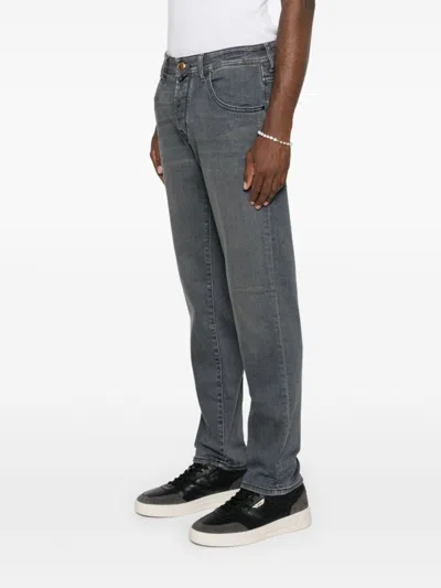 Jacob Cohen Scott Mid-rise Slim-fit Jeans