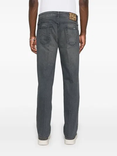 Jacob Cohen Scott Mid-rise Slim-fit Jeans