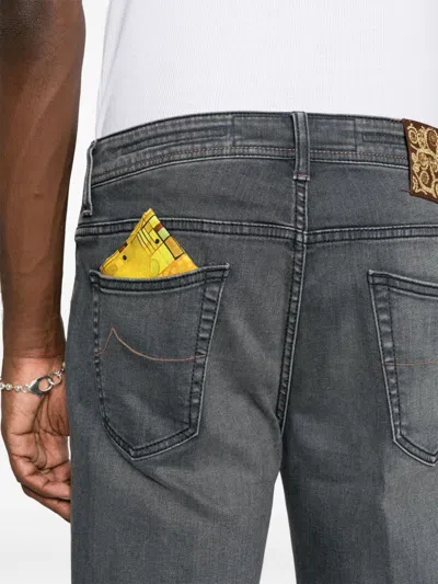 Jacob Cohen Scott Mid-rise Slim-fit Jeans