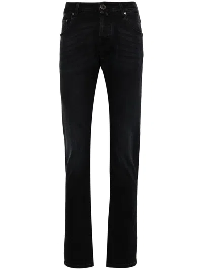 Jacob Cohen Pocket-square Straight-leg Jeans