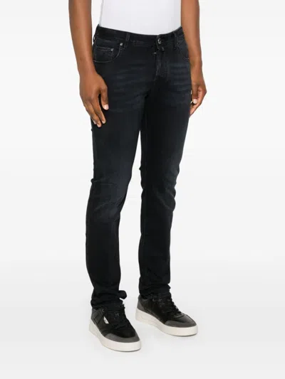 Jacob Cohen Pocket-square Straight-leg Jeans