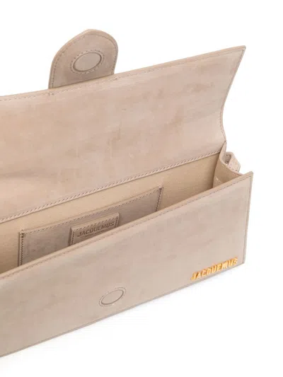 Shop Jacquemus Le Bambino Long Leather Shoulder Bag