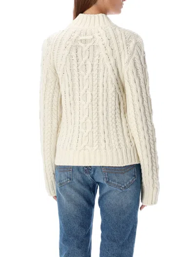 Jean Paul Gaultier Chunky Knit High-neck Sweater