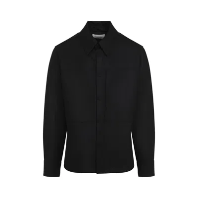 Jil Sander Long-sleeve Wool Shirt