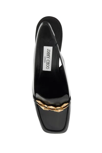 Jimmy Choo Diamond Tilda 45 Patent Slingback Pump