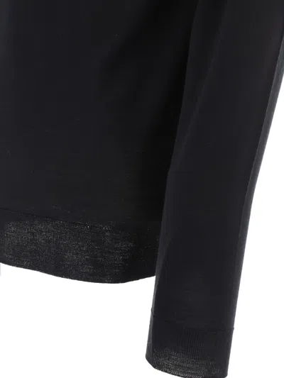 John Smedley Polo Shirt Ribbed Collar Cuffs Hem