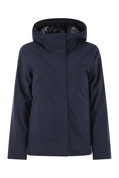 K-way K Way Dorel Bonded Padded Hooded Jacket