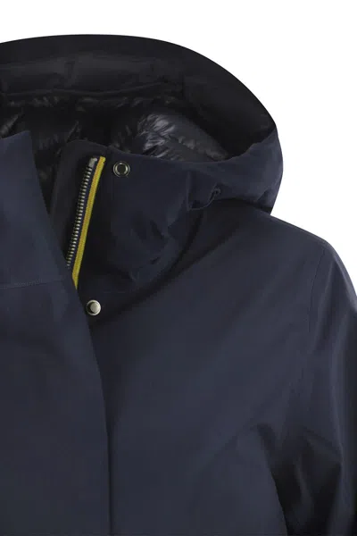 K-way K Way Dorel Bonded Padded Hooded Jacket