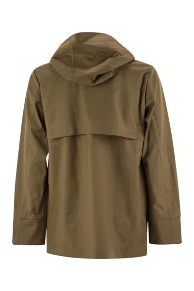 K-way Erhal Tech Wool Blend - Hooded Jacket