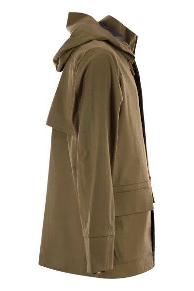 K-way Erhal Tech Wool Blend - Hooded Jacket