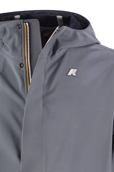 K-way K Way Marlyn Bonded Waterproof Jacket With Hood