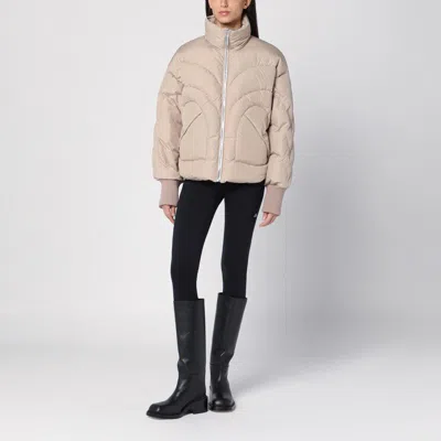 Khrisjoy Corazon Heart-shaped Pockets Puffer Jacket