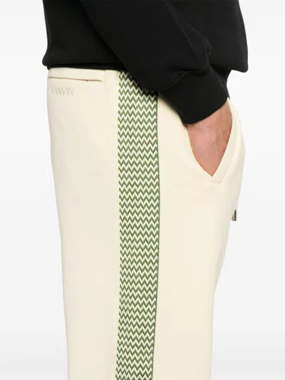 Lanvin Drawstring Sweatpants In Neutral