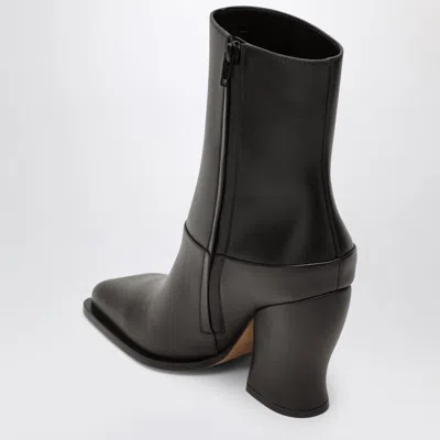 Loewe Two-tone Leather Onda Ankle Boots