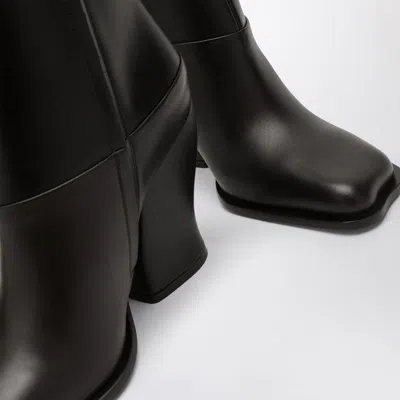 Loewe Two-tone Leather Onda Ankle Boots