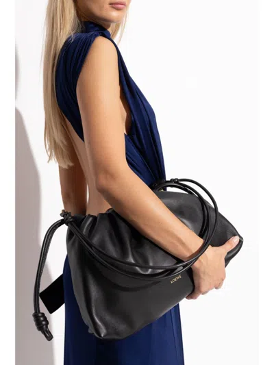 Loewe Flamenco Large Leather Clutch