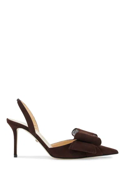 Mach&mach Mach & Mach Slingback Décollet In Brown