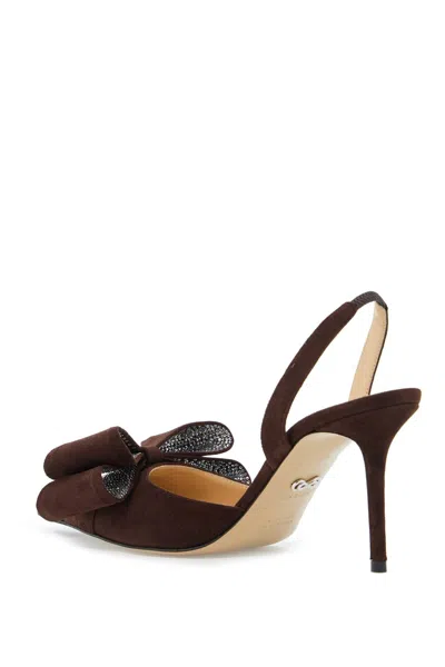 Mach&mach Mach & Mach Slingback Décollet In Brown
