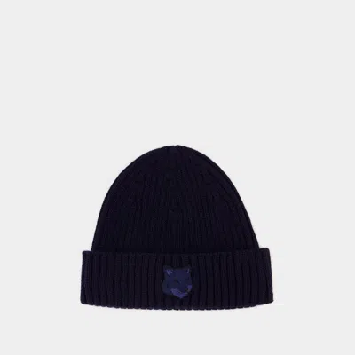 Maison Kitsuné Bold Fox Head Beanie Accessories