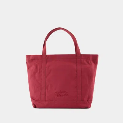 Maison Kitsuné Fox Head Large Shopper Bag