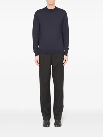 Maison Margiela Midnight Blue Wool Sweater