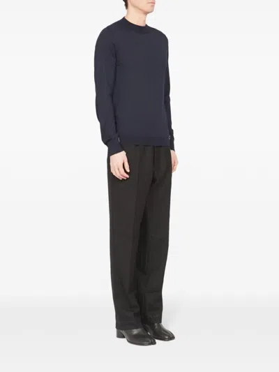 Maison Margiela Midnight Blue Wool Sweater