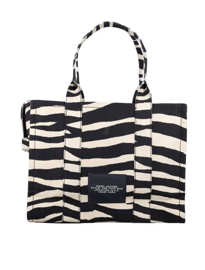 Marc Jacobs The Zebra Canvas Large Tote Bag