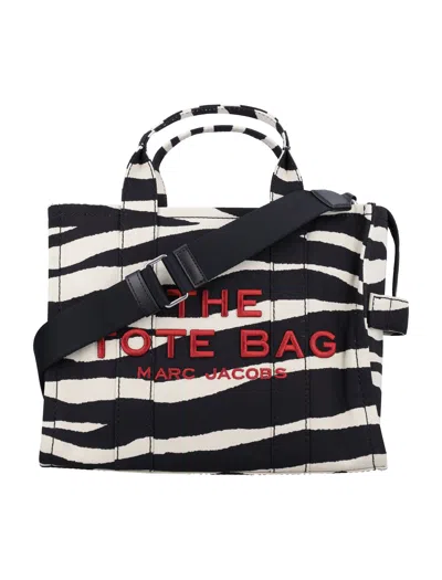 Marc Jacobs Zebra Canvas Medium Tote Bag