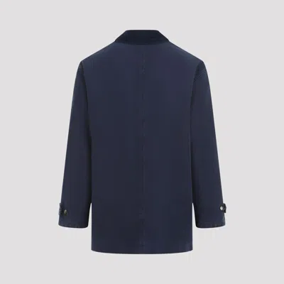 Marni Logo Patch Buttoned Coat