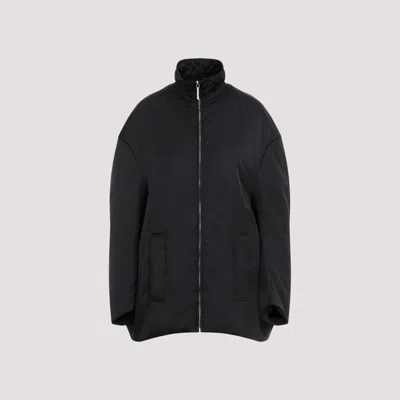 Marni Black Front Zipped Nylon Jacket