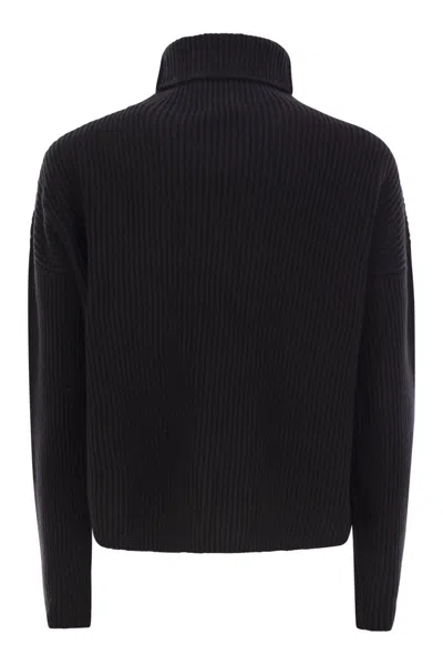 Max Mara Studio Golia - Wool And Cashmere Turtleneck Sweater