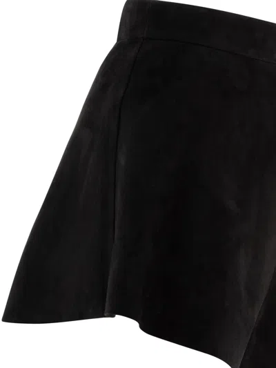 Max Mara Cedro Suede Mini Shorts