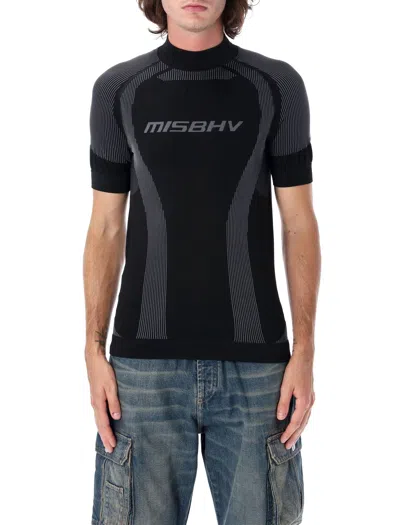 Misbhv Muted Black Stretch Sport T-shirt