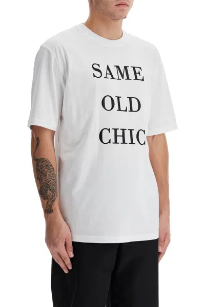 Moschino Slogan-print Zip-up T-shirt