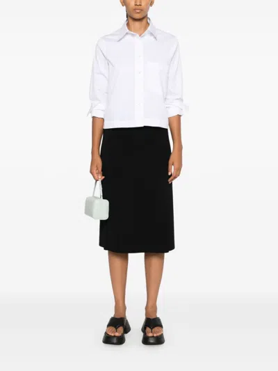 Mrz Wool Pencil Skirt
