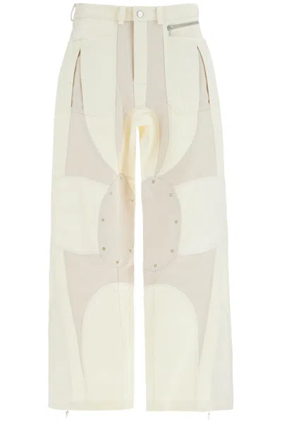 Mugler Patchwork Cargo Pants With