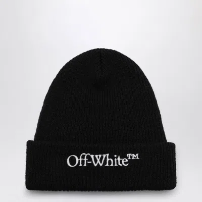 Off-white Off White Bookish Wool Beanie