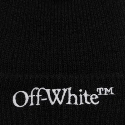 Off-white Off White Bookish Wool Beanie