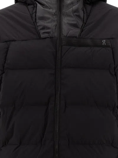 On Running Quilted Hooded Jacket Elastic Cuffs