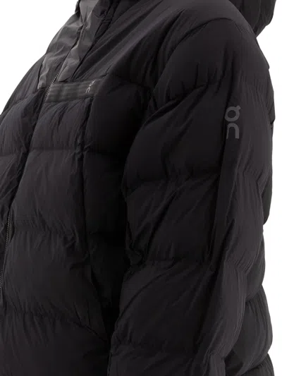 On Running Quilted Hooded Jacket Elastic Cuffs