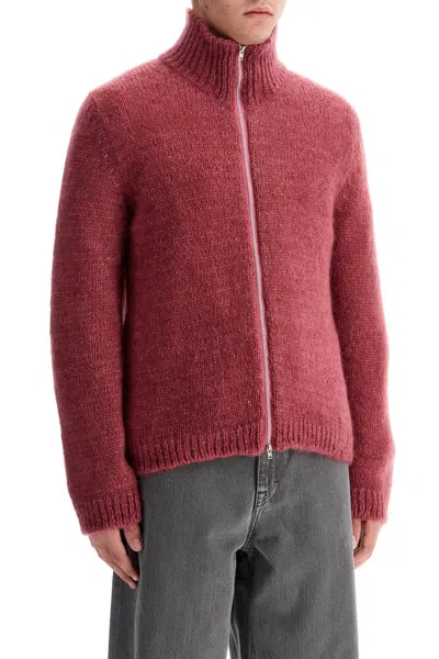 Our Legacy Neck Cardigan With Zipper And Fun