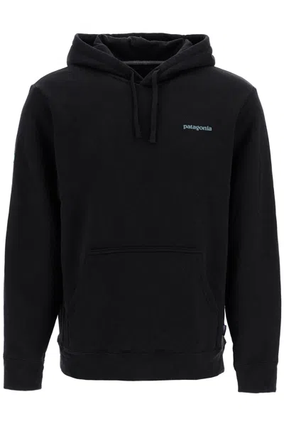 Patagonia Fitz Roy Icon Uprisal Relaxed-fit Recycled-polyester And Recycled-cotton-blend Hoody