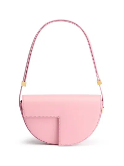Patou Woman Handbag Pastel Pink Size - Leather